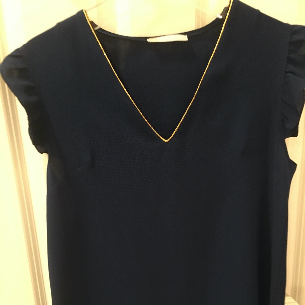 Dark Navy top from France